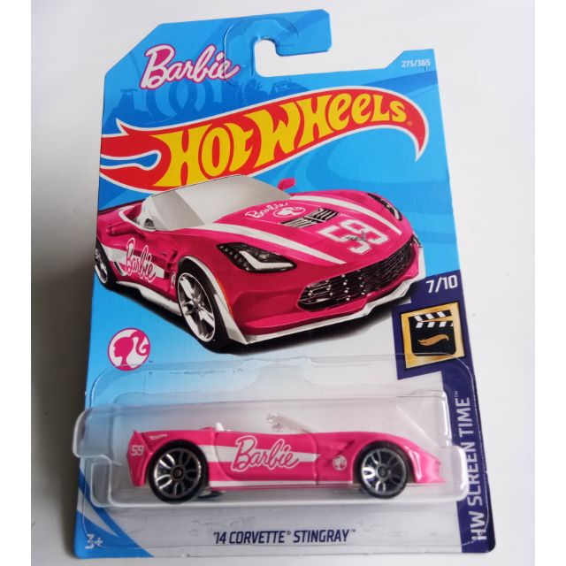 2018 hot wheels barbie corvette