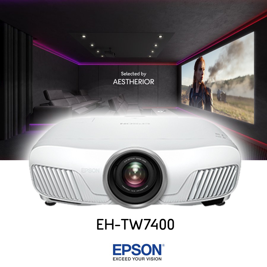 Epson 4K Home Cinema Projector EH-TW7400 4K PRO-UHD 3LCD Home Theater Projector Brand New and Sealed