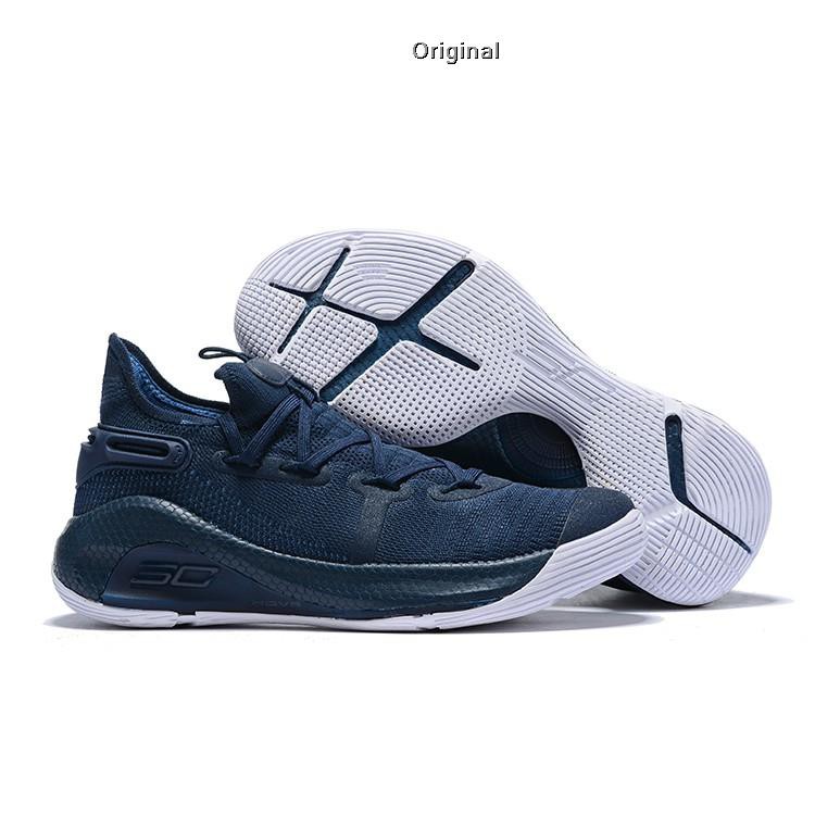 Navy Blue/White Men Basketball Shoes 