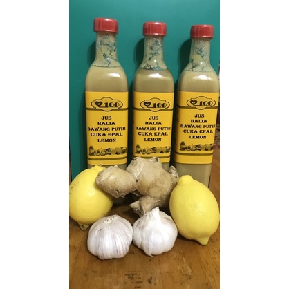 Buy Jus Halia Bawang Putih Lemon Cuka Epal Madu 500ml Seetracker Malaysia