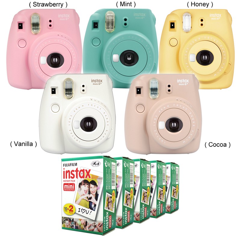 Fujifilm Instax Mini 8 8 Plus Instant Camera Series Fuji Instax Mini Instant Film 100 Sheets Shopee Malaysia