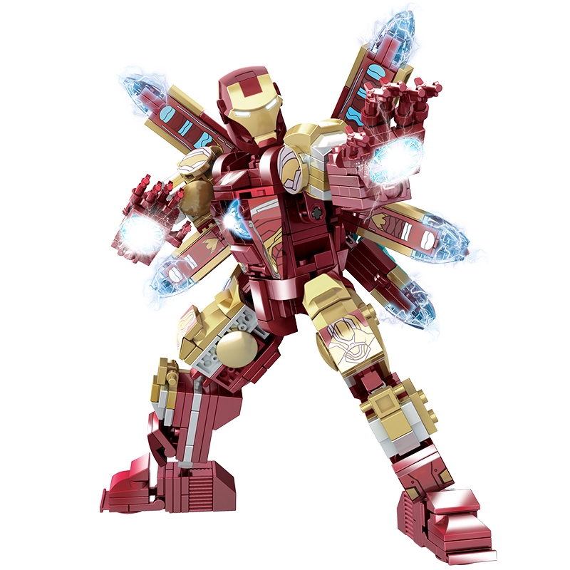 robot lego iron man