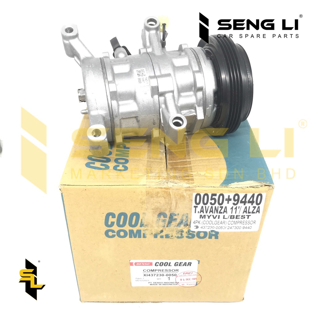 PERODUA MYVI LAGI 2011 / ALZA 100 ORIGINAL DENSO COOL GEAR AIR COND