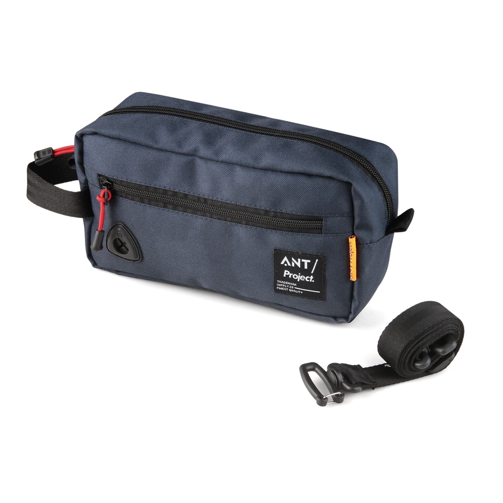 Ant PROJECT Sling Bag Pouch Slingbag Handbag Clutch Bag Men Navy Blue ...