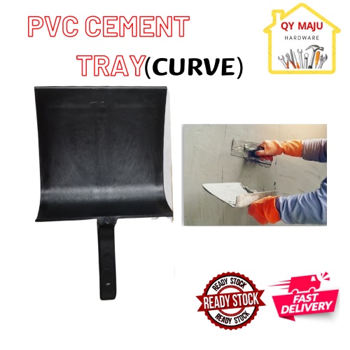 PVC CEMENT Tray Curve / Tray Cement / Dulang Simen Shopee Malaysia