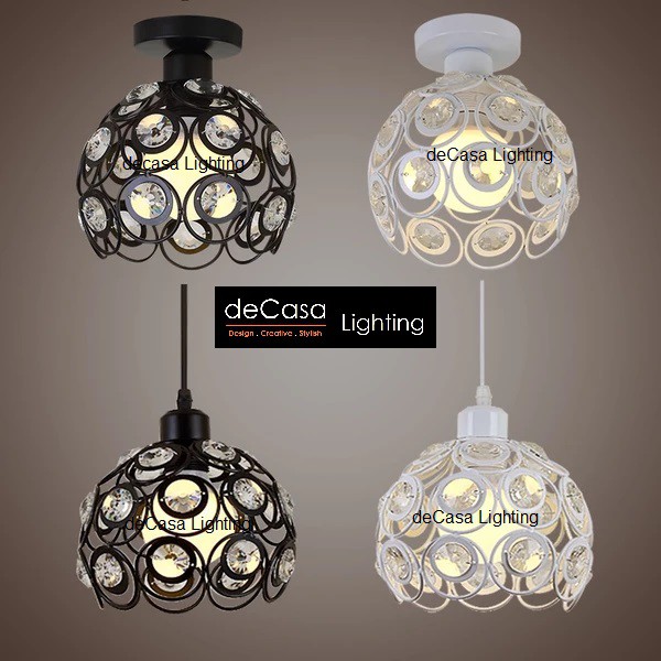 Modern Decorative Pendant Light Decasa Lighting Retro ...