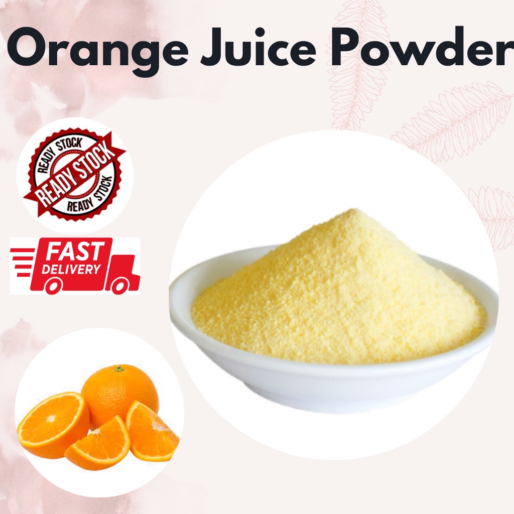 Orange Juice Powder 100g Shopee Malaysia