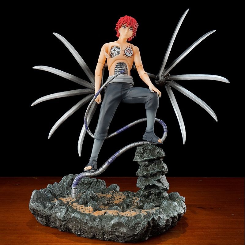 [READY STOCK] 25cm Sasori Akatsuki Puppet Master Figurine Gk Copy Resin ...