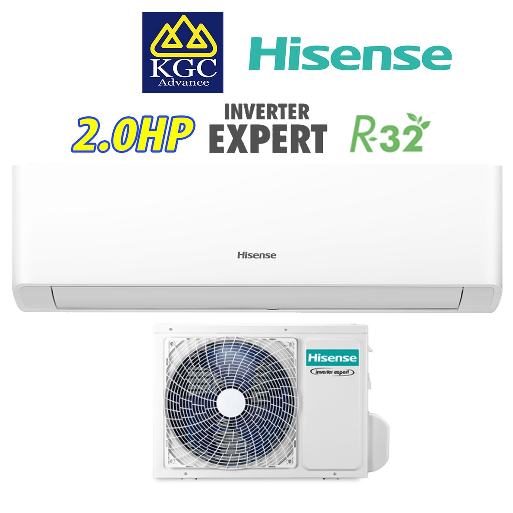 Hisense 2.0HP R32 Inverter Air Conditioner AI20KAGS