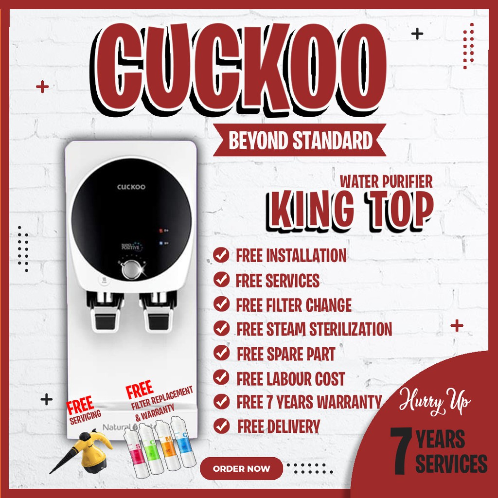 Buy Free 7 Years Services Cuckoo King Top Water Purifier Penapis Air Water Despenser Coway Water Filter Cartridge Seetracker Malaysia