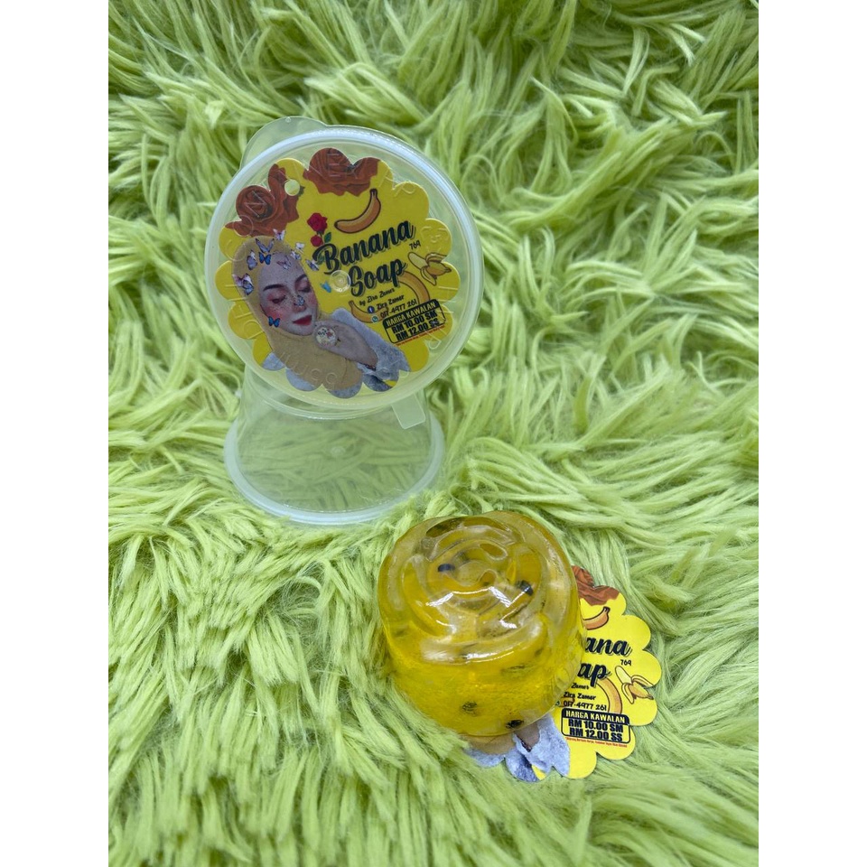 BANANA SOAP FACIAL CLEANSER BY ZIRA ORIGINAL HQ Shopee Malaysia