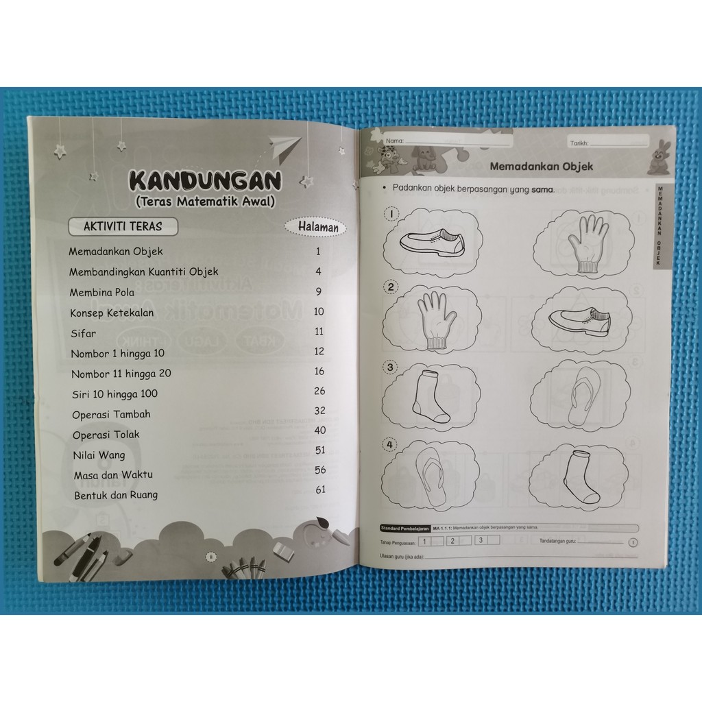 2021 Buku Latihan Si Cilik Modul Bersepadu Prasekolah Aktiviti Teras 6 Tahun Kspk Shopee Malaysia