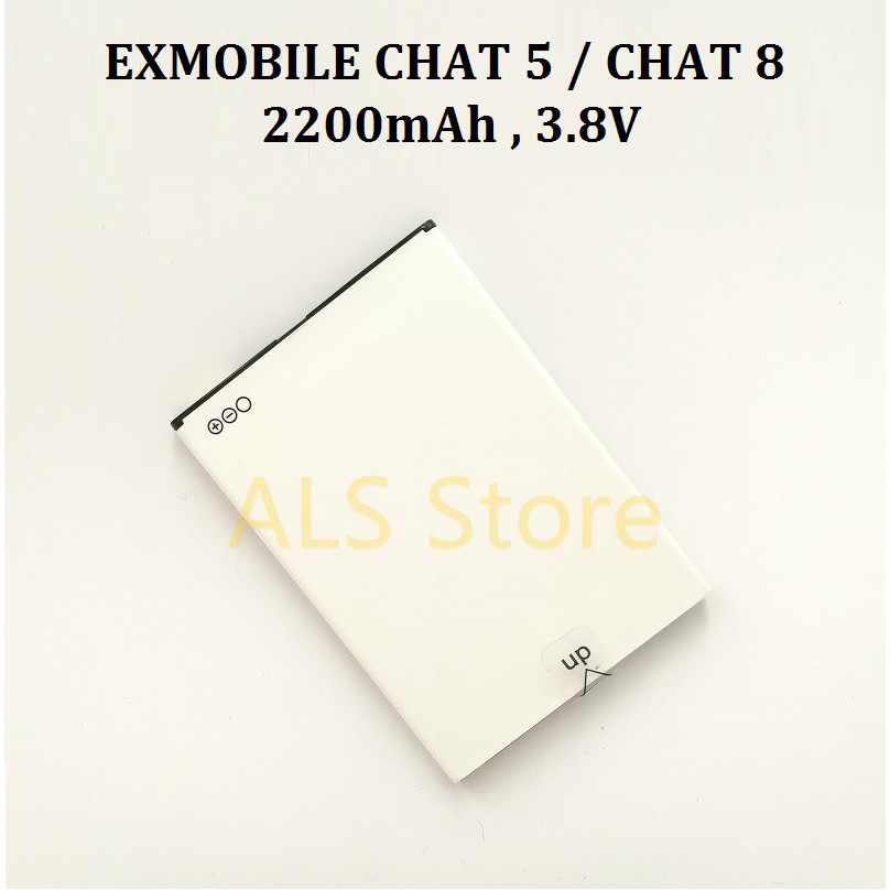 Original Battery Exmobile Chat 5 Chat 8 20mah Shopee Malaysia