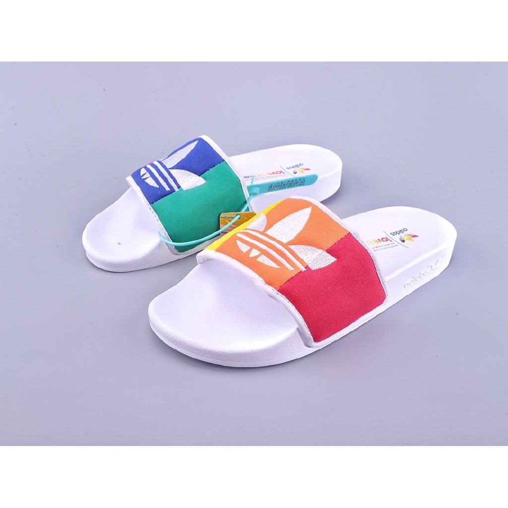 adidas adilette rainbow