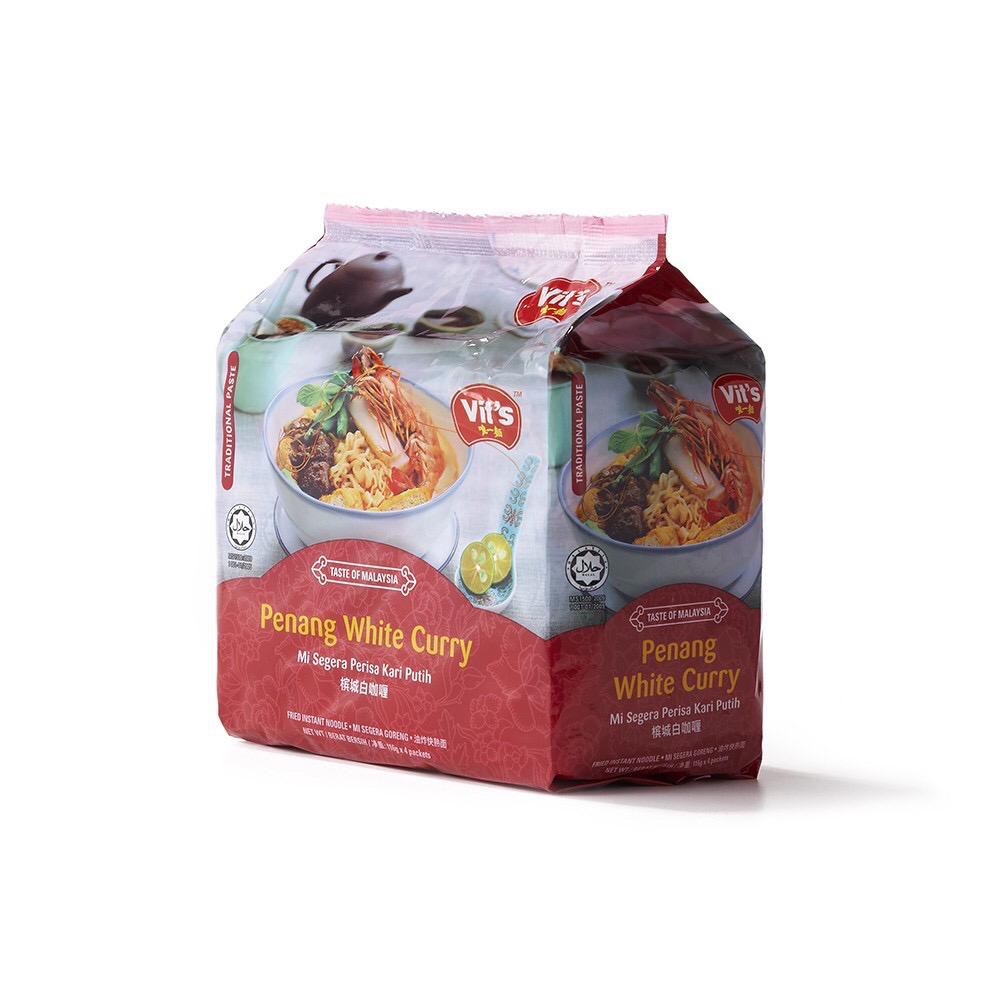 Vit S Instant Noodles Penang White Curry 116g X 4 Shopee Malaysia