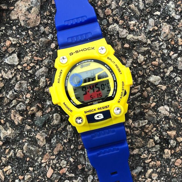 g shock mat moto kuning