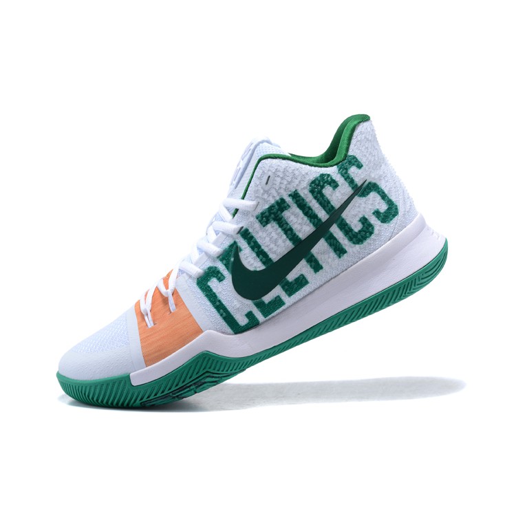 kyrie irving shoes white and green