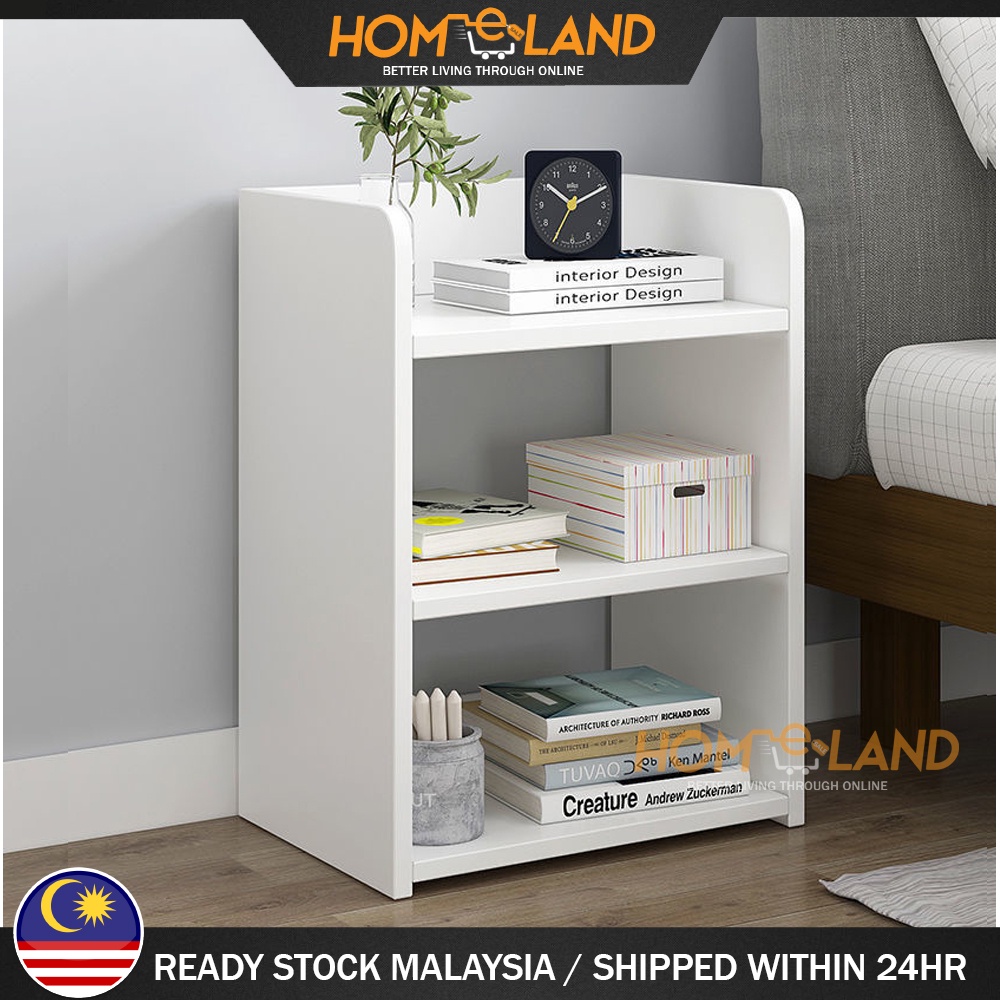 HOMELAND Simple Small Bedside Table Bedroom Meja Tepi Katil Meja Kecil ...