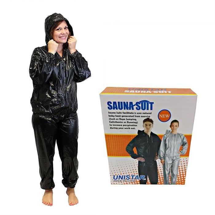 homemade sauna suit