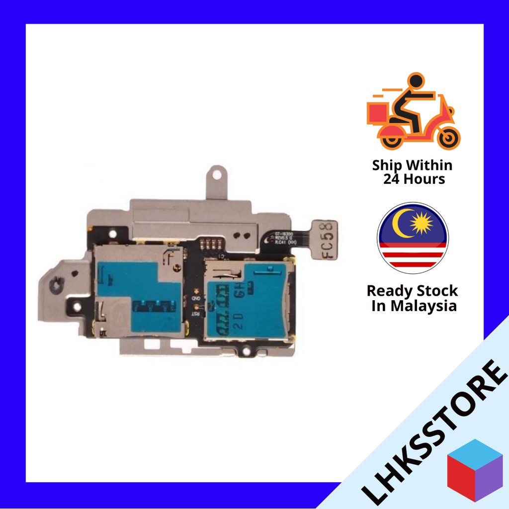 Ready Stock Samsung Galaxy S3 I9300 Sim Card Sd Memory Card Slot Reader Holder Ribbon Flex Cable Shopee Malaysia