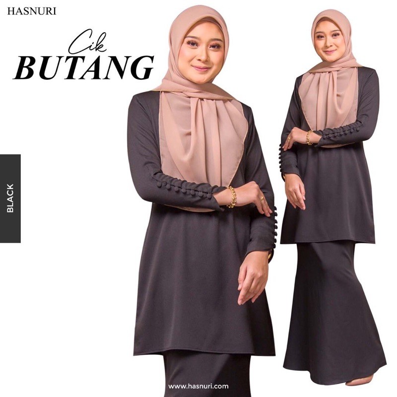 Baju Kurung Moden Cik Butang Shopee Malaysia