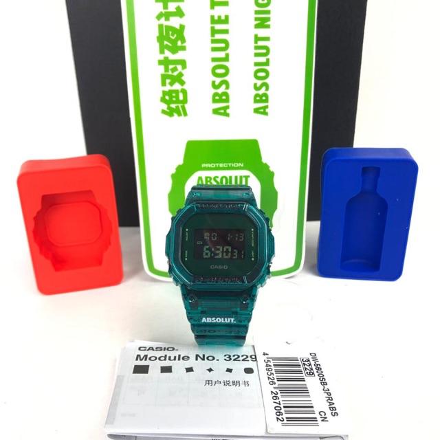 Casio G Shock X Absolut Limited Edition Dw 5600sb Series Shopee Malaysia