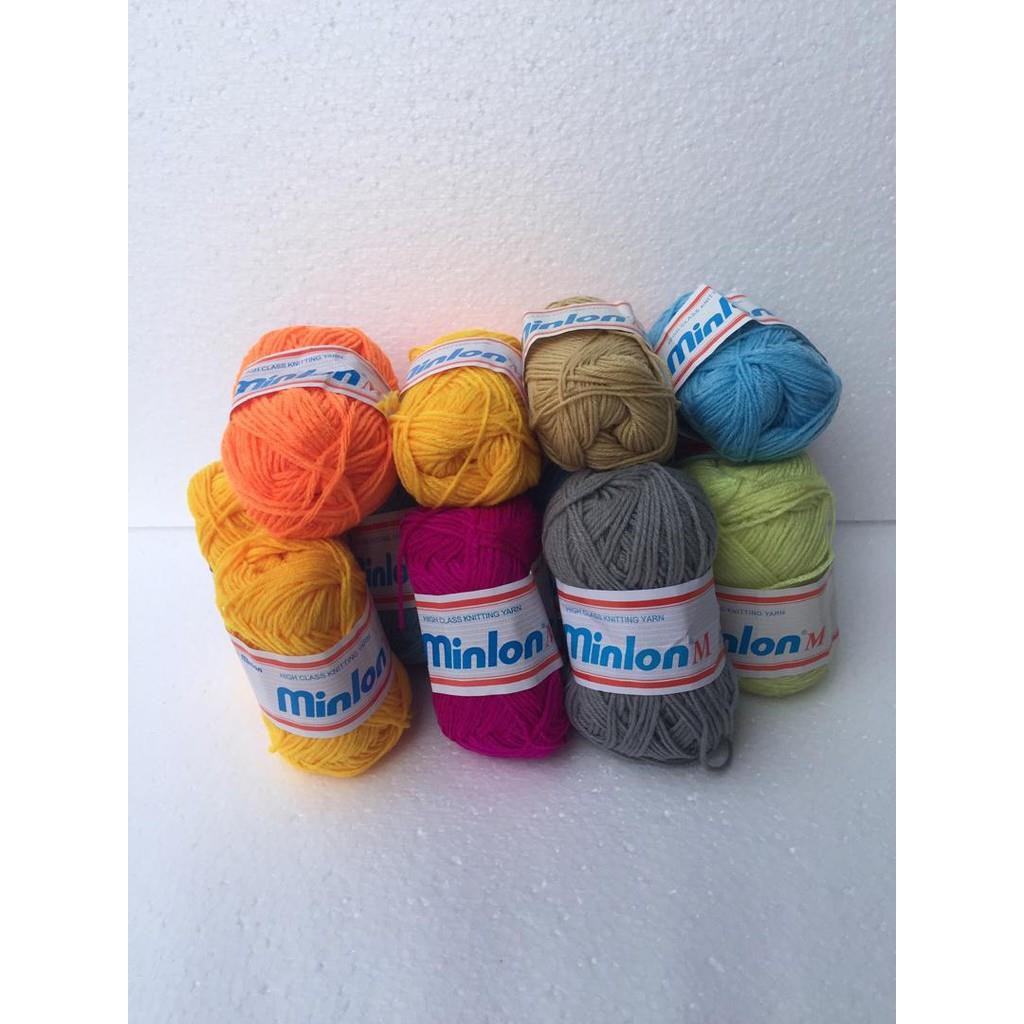 Renda Lace 1 Pkt 5 Pcs Color Code 12 74 Minlon Crotchet Thread Knitting Yarn Benang Kait 40gram