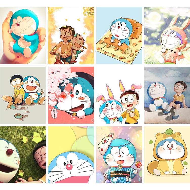 DROFE Doraemon Collection Paint By Numbers Wall Art On Canvas là một lựa chọn tuyệt vời cho những người yêu thích nghệ thuật. Với các bức tranh được in sẵn trên vải canvas, bạn có thể thỏa sức tô màu và sáng tạo. Hãy xem ngay hình ảnh liên quan đến keyword \