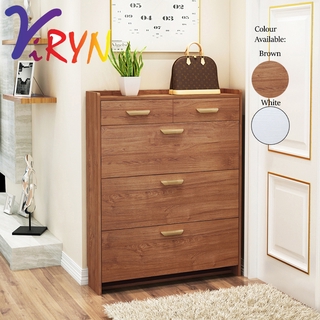 ViRYN Simple Modern Nordic 17cm Width Ultra-thin Wooden ...