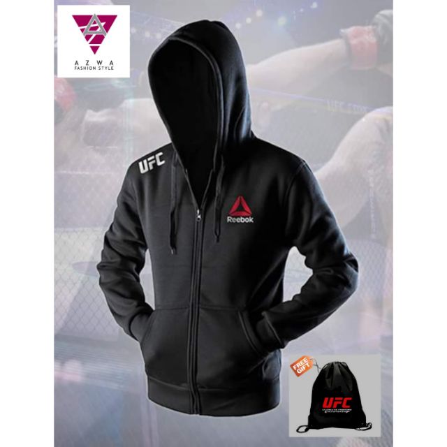 reebok sweat jacket