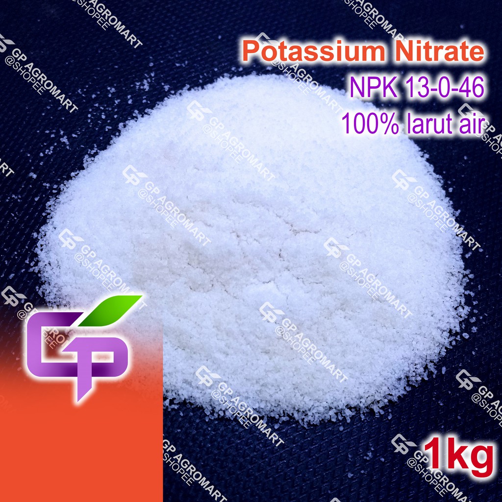 1kg Potassium Nitrate NPK 13-0-46 / KNO3 / Saltpeter | Shopee Malaysia