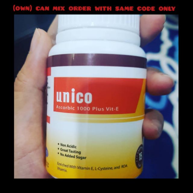  OWN VITAMIN C UNICO TERBAIK Shopee Malaysia