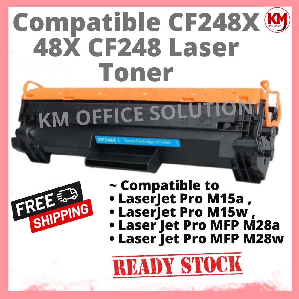 Toner Compatible CF248A 48A HP48A CF248 Laser Toner For HP LaserJet Pro M15a 15w MFP M28a M28w ink 48A CF 248A Black