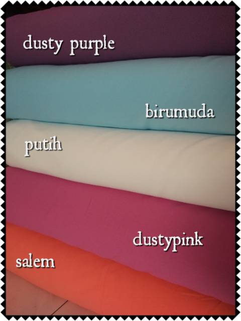 Bahan kain diamond stretch