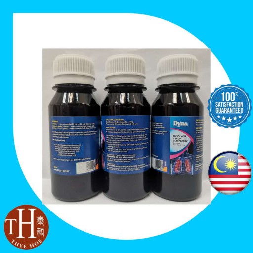 Dyna Dysolvon Syrup Raspberry Dysolvon Tablet Ubat Kahak Shopee Malaysia