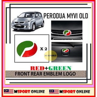 Perodua Myvi 2006 2007 Front Logo Emblem Hood 100 Ori 75331 Bz010 Shopee Malaysia