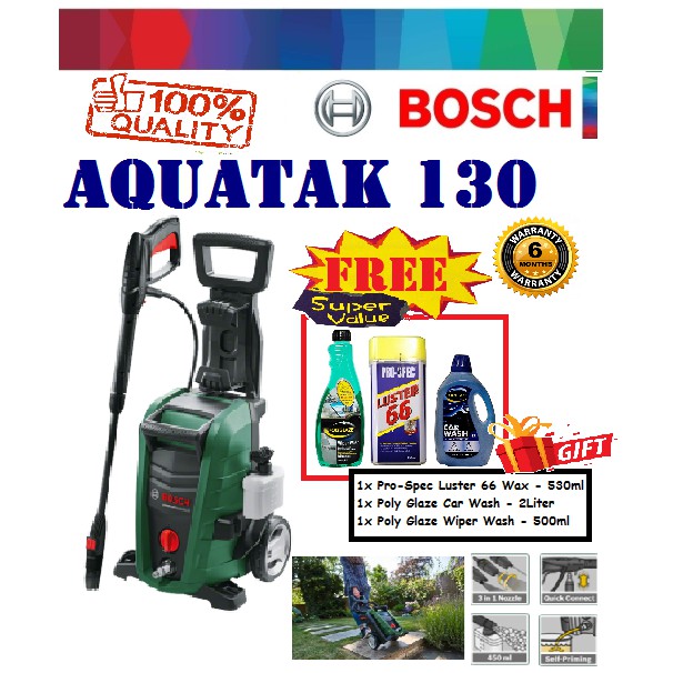 Bosch Aquatak 130 Aqt 130 Universal High Pressure Washer 0 600