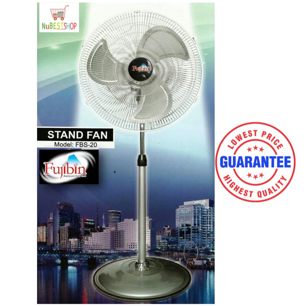 Fujibin Industrial Stand Fan 20" (Metal Blade) FBS-20 ...