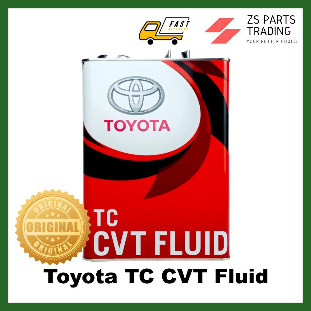 Toyota CVT TC Transmission Fluid 4L | Shopee Malaysia