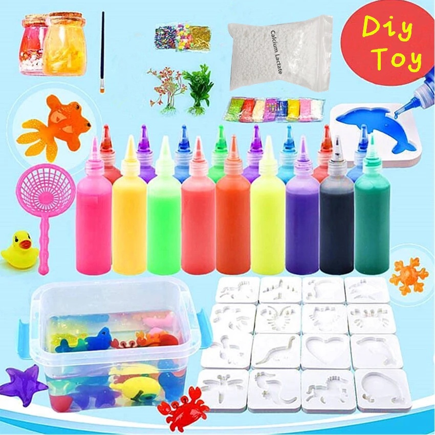 Versatile Must Kids DIY Magic Water Toy Children Handmade Craft Xmas Gift Montessori Education Fairy Ocean Magical Toys - Image 5