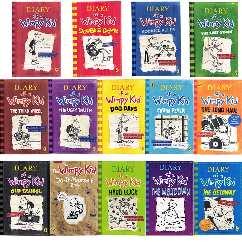 Diary Of A Wimpy Kid 15 Books Shopee Malaysia