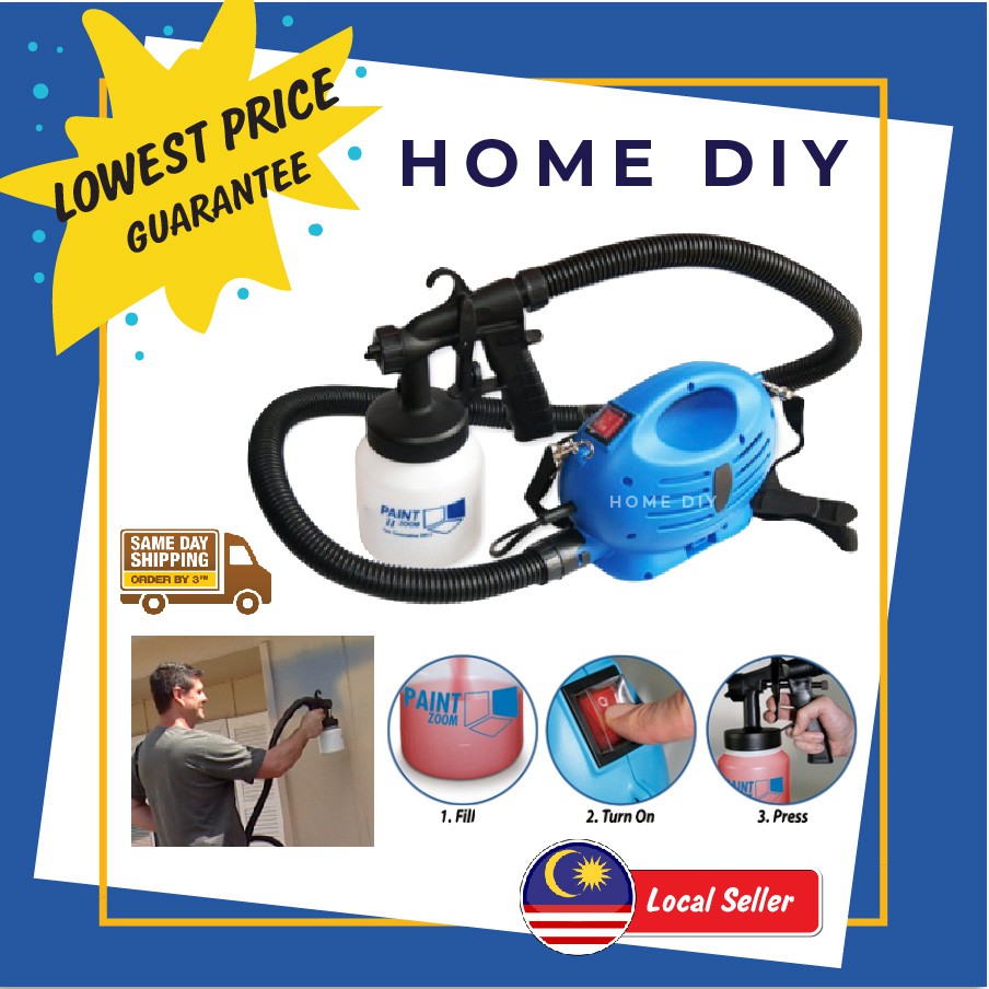 Paint Zoom DIY Paint Sprayer with 3 Ways Spraying Automatic Paint