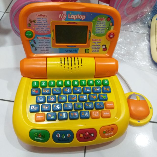 VTech My Laptop (Orange) Shopee Malaysia
