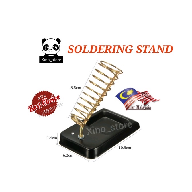 Portable Detachable Metal Base Soldering Iron Gun Holder Soldering
