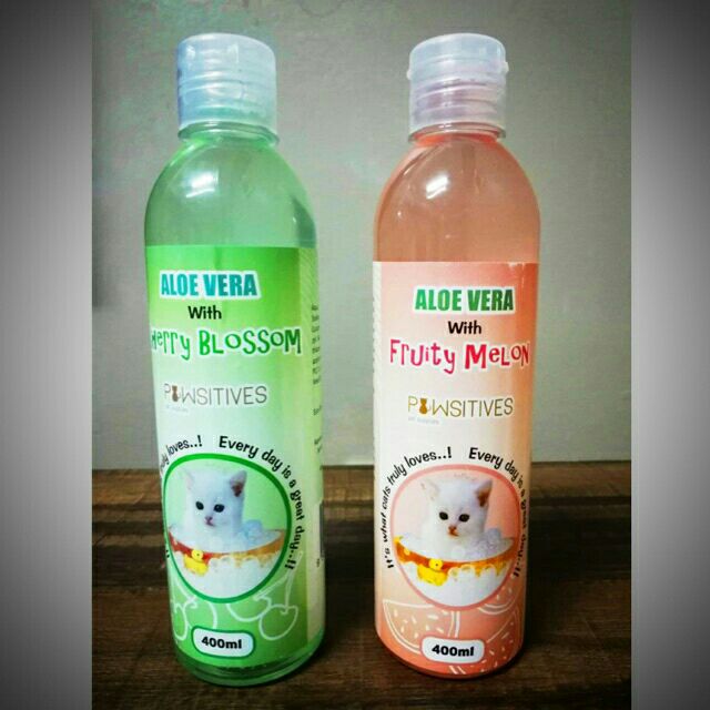 ALOEVERA SHAMPOO CAT KITTEN DOG PUPPY RABBIT GUINEA PIG SHAMPOO