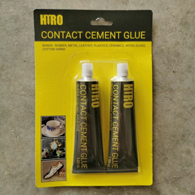 HYRO Contact Cement Glue Strong Rubber Metal Leather Plastics Ceramics