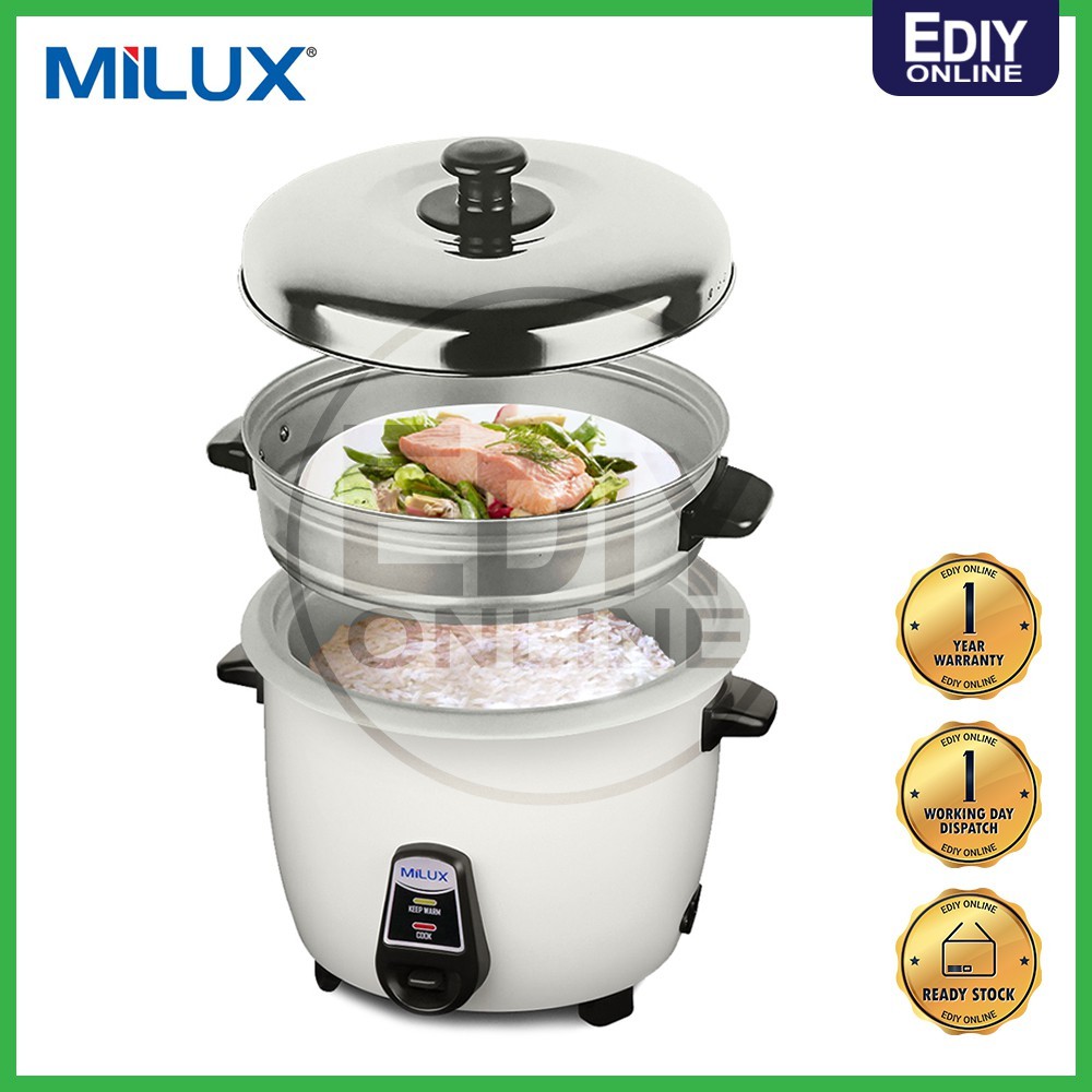 MILUX MRC2118 MRC2118 STEAMER RICE COOKER PERIUK NASI similar khind