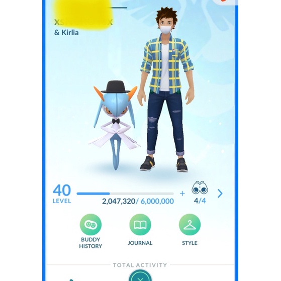 Christmas Sale Level 40 Pokemon Go Shiny Spinda Snorlax Budew Aerodactyl Kirlia Shopee Malaysia
