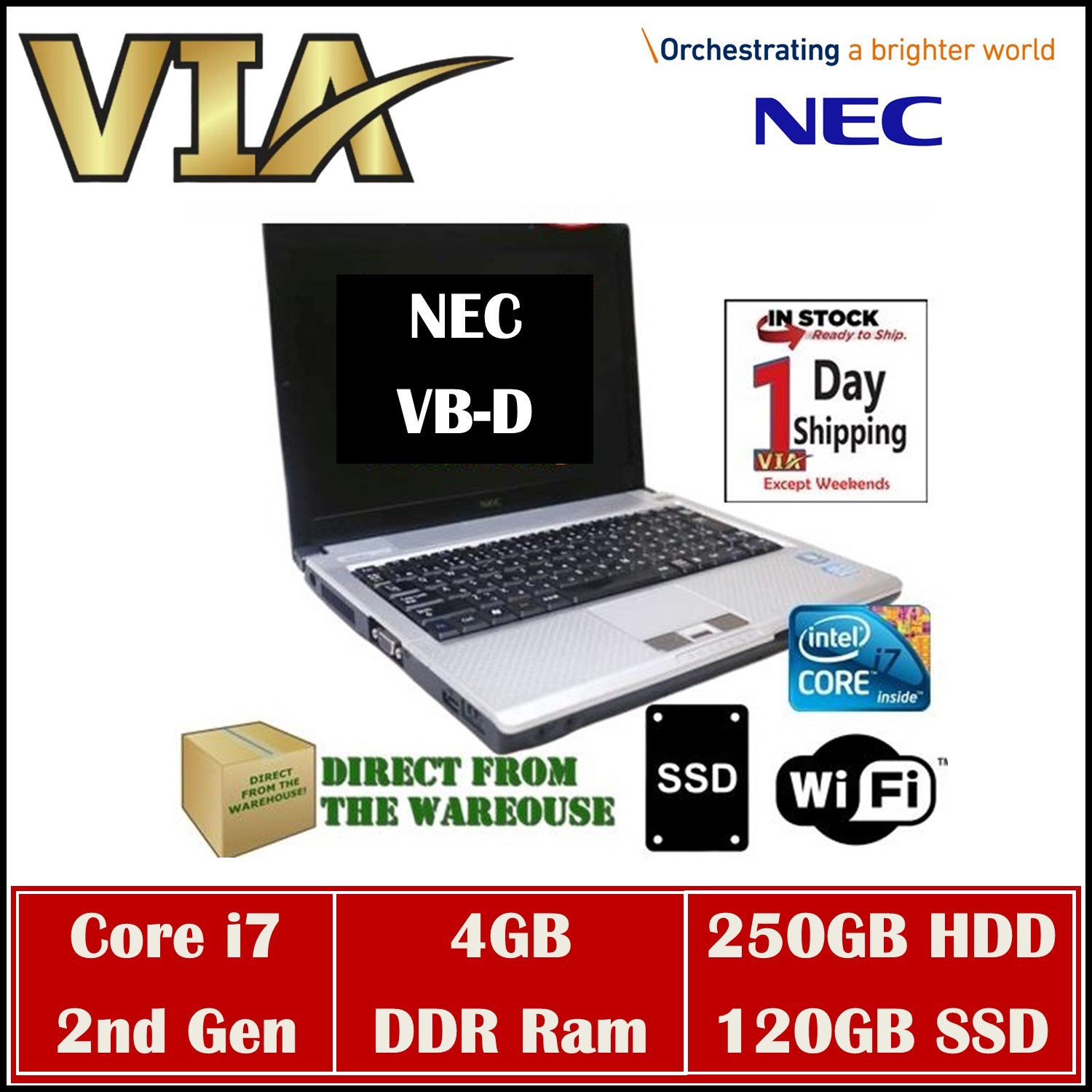 No Battery Ultrabook Nec Versapro Vb D Core I7 4gb 250gb Hdd 1gb Ssd 12 1 Wifi Made In Japan 1 2kg Shopee Malaysia