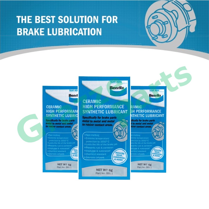 6 gram Pack Bendix Ceramic High Performance Synthetic Lubricant